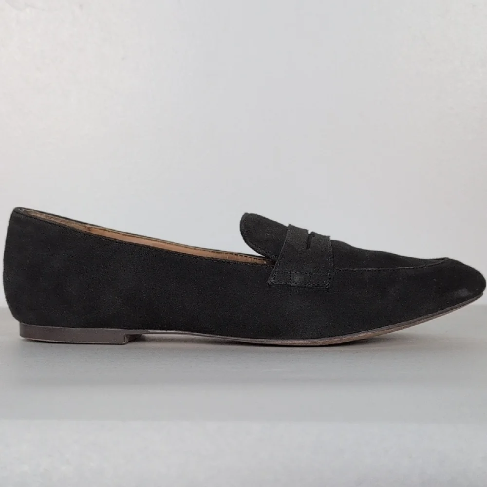 J. Crew Factory Leather Suede Loafers